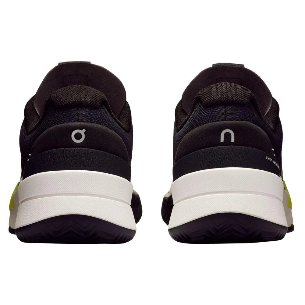 Men's THE ROGER Pro 2 Clay Tennis Shoes Black and Lime