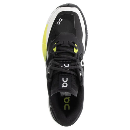 Men's THE ROGER Pro 2 Clay Tennis Shoes Black and Lime