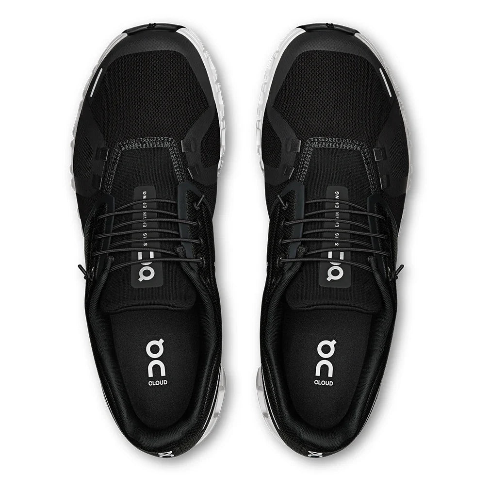 Men's Cloud 6 Shoes Black and White