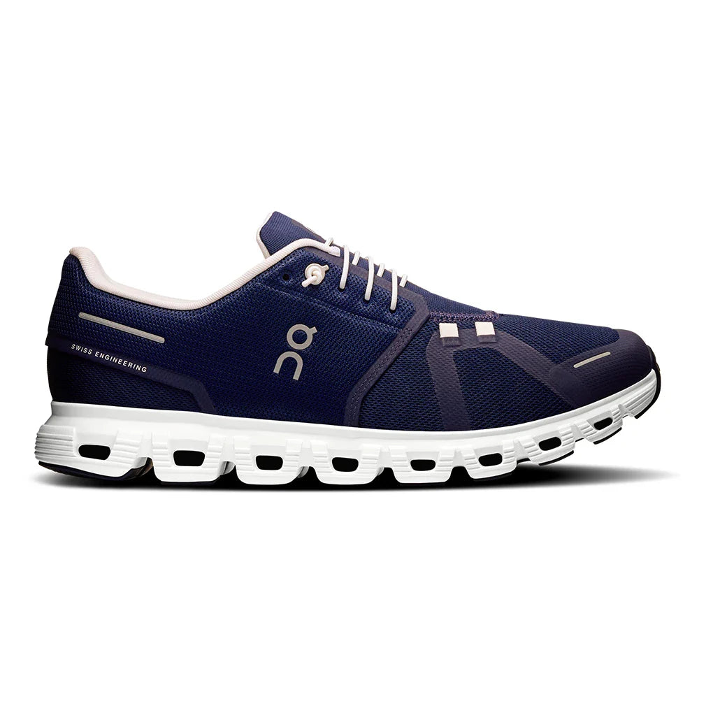 Men's Cloud 6 Shoes Midnight and White