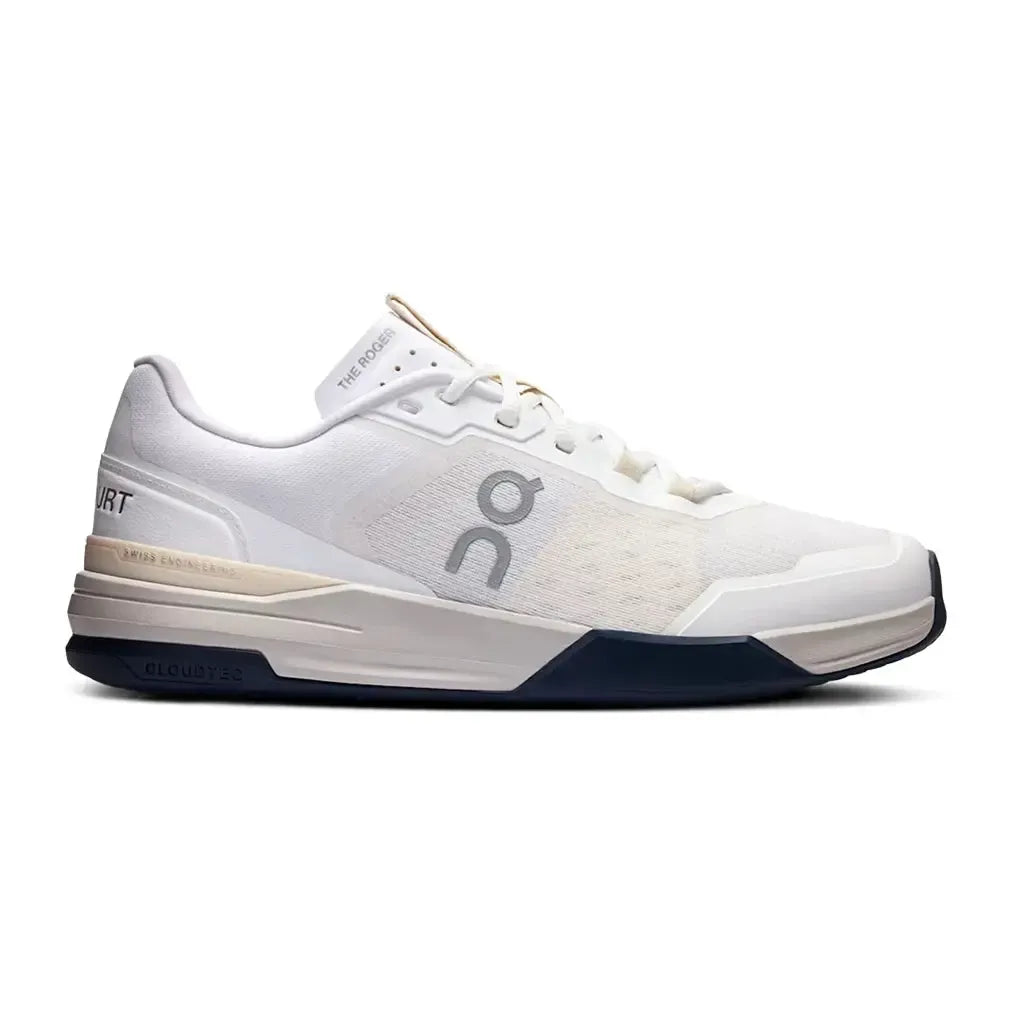 Men's THE ROGER ADV Pro Clay Tennis Shoes White and Cream