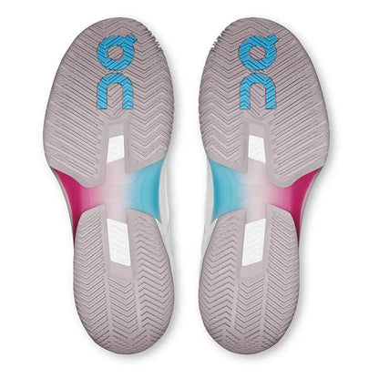 Men's THE ROGER Pro Fire Tennis Shoes White and Pink
