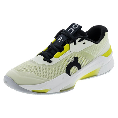 Men's THE ROGER Pro Fire Tennis Shoes Linen and Lime-Footwear-On-Linen/Lime-7, [current_file_name-Tennis Express