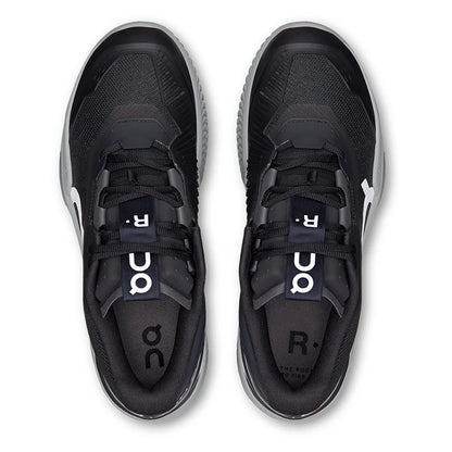 Men's THE ROGER Pro Fire Clay Tennis Shoes Black and Eclipse