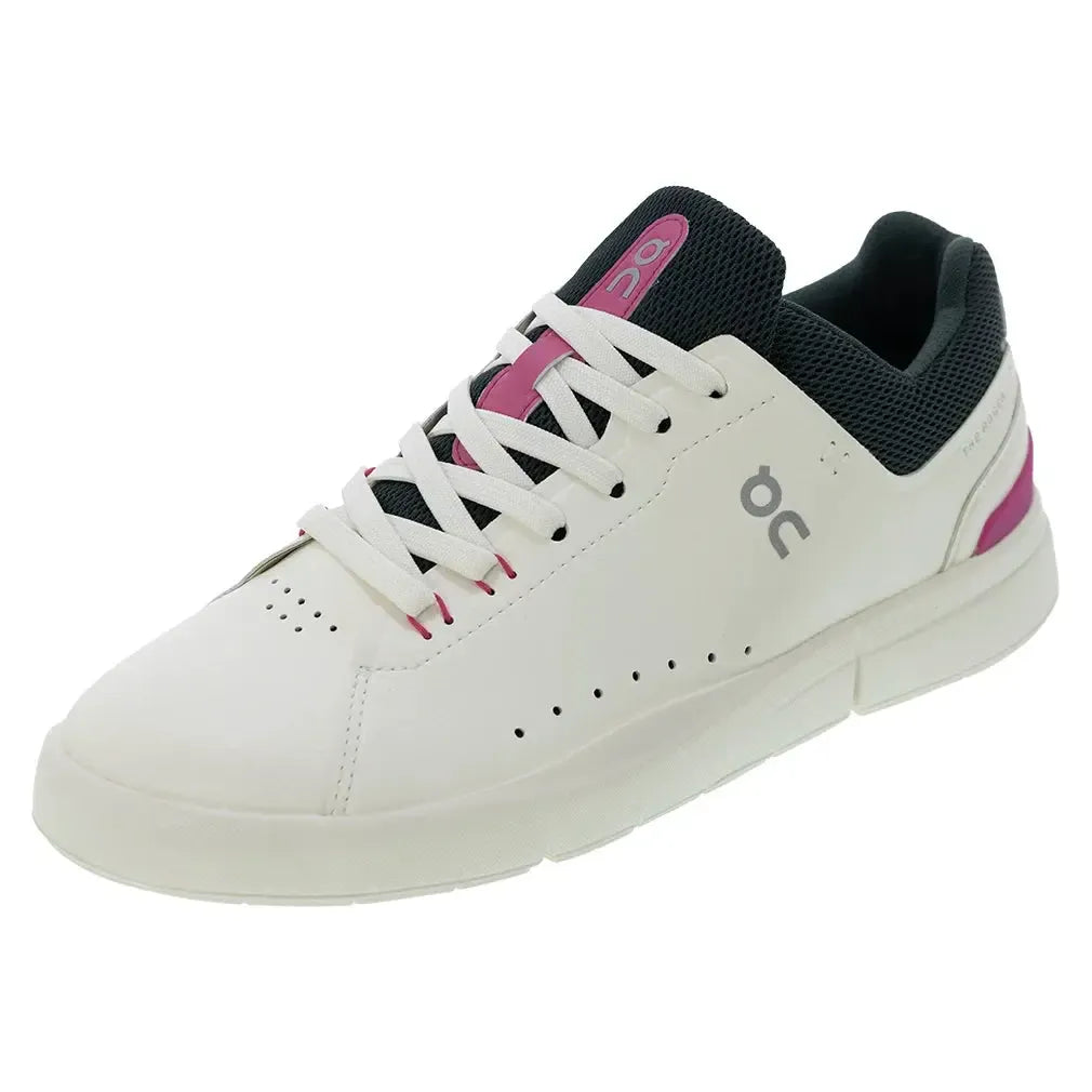 Women's THE ROGER Advantage Shoes Ivory and Pink-Footwear-On-3WD10652923-S25_36a4afd3-8a39-4358-95af-92f5548513fa-Tennis Express