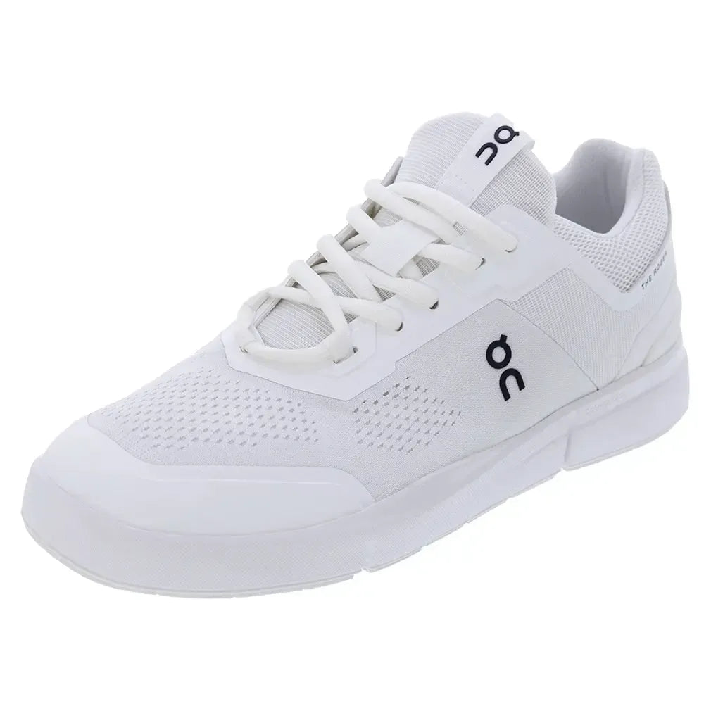 Women's THE ROGER Spin Shoes White and Black-Footwear-On-3WD11480462-U25-Tennis Express