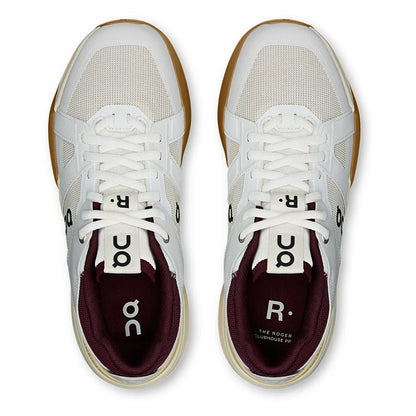 Women's THE ROGER Clubhouse Pro Tennis Shoes White and Ivory