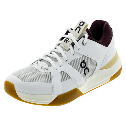 Women's THE ROGER Clubhouse Pro Tennis Shoes White and Ivory