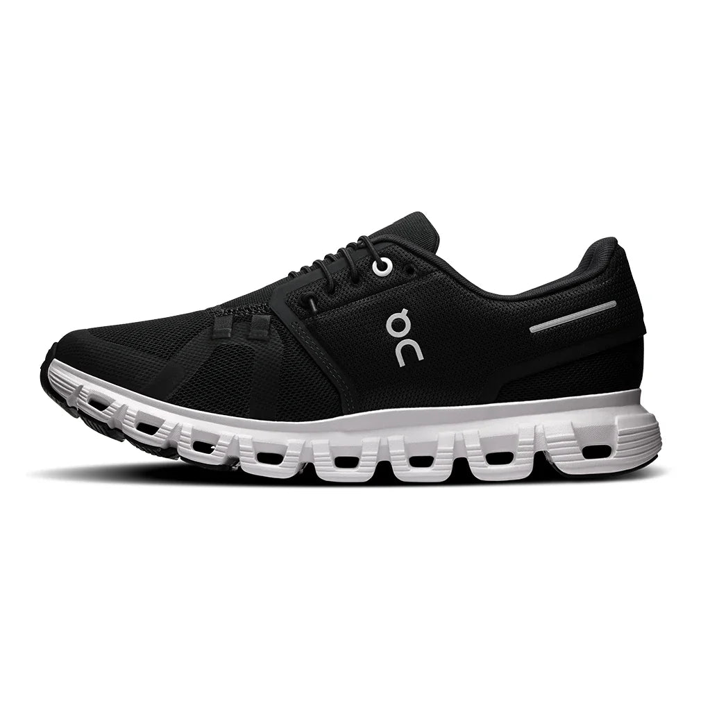 Women's Cloud 6 Shoes Black and White