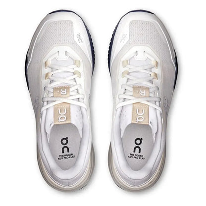 Women's THE ROGER Advantage Pro Clay Tennis Shoes White and Cream