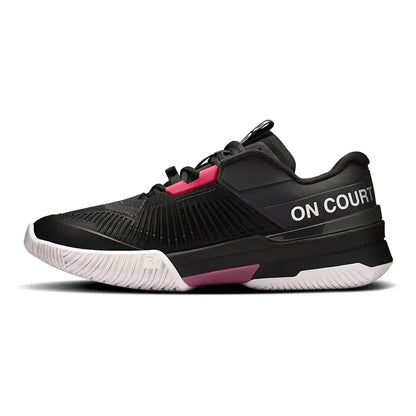Women's THE ROGER Pro Fire Tennis Shoes Black and Pink