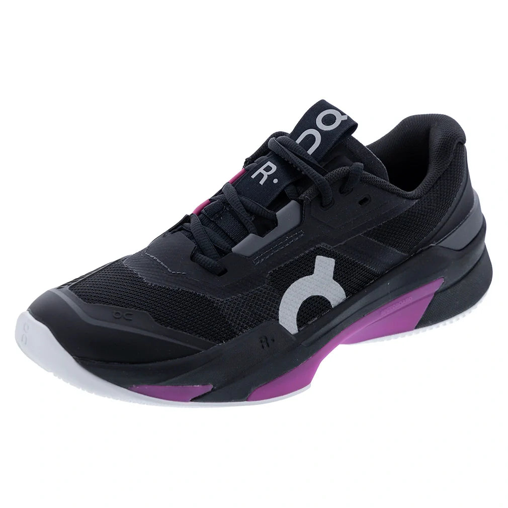 Women's THE ROGER Pro Fire Tennis Shoes Black and Pink-Footwear-On-3WF30032890-F25copy-Tennis Express