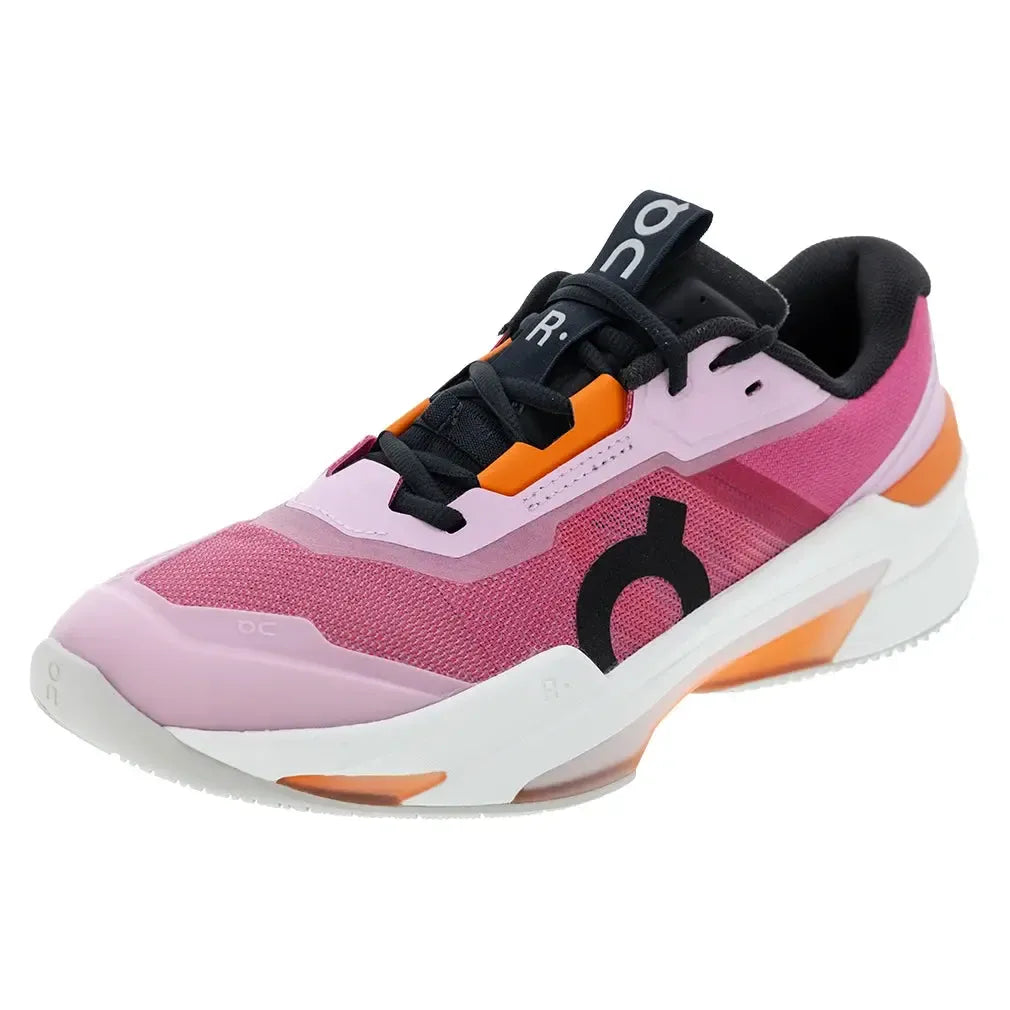 Women's THE ROGER Pro Fire Tennis Shoes Pink and Flame-Footwear-On-3WF30033606-F25copy-Tennis Express