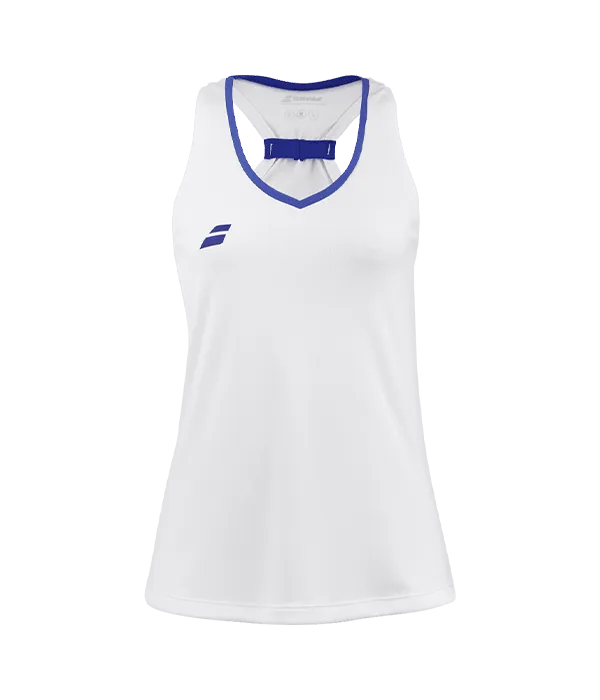 Camiseta Babolat Play Tank Top Mujer Blanco