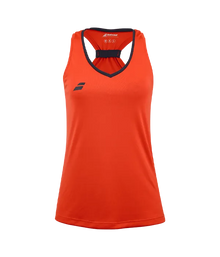 Camiseta Babolat Play Tank Top Mujer Naranja