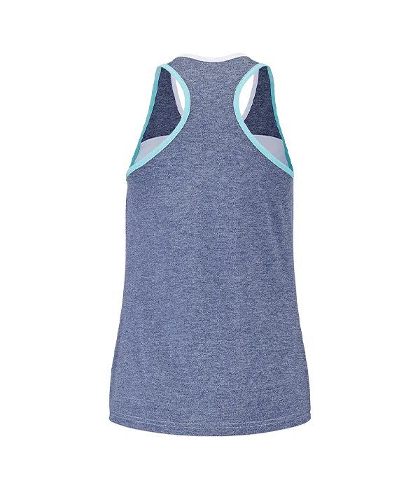 Camiseta Babolat Play Tank Top Mujer Blanco/Gris