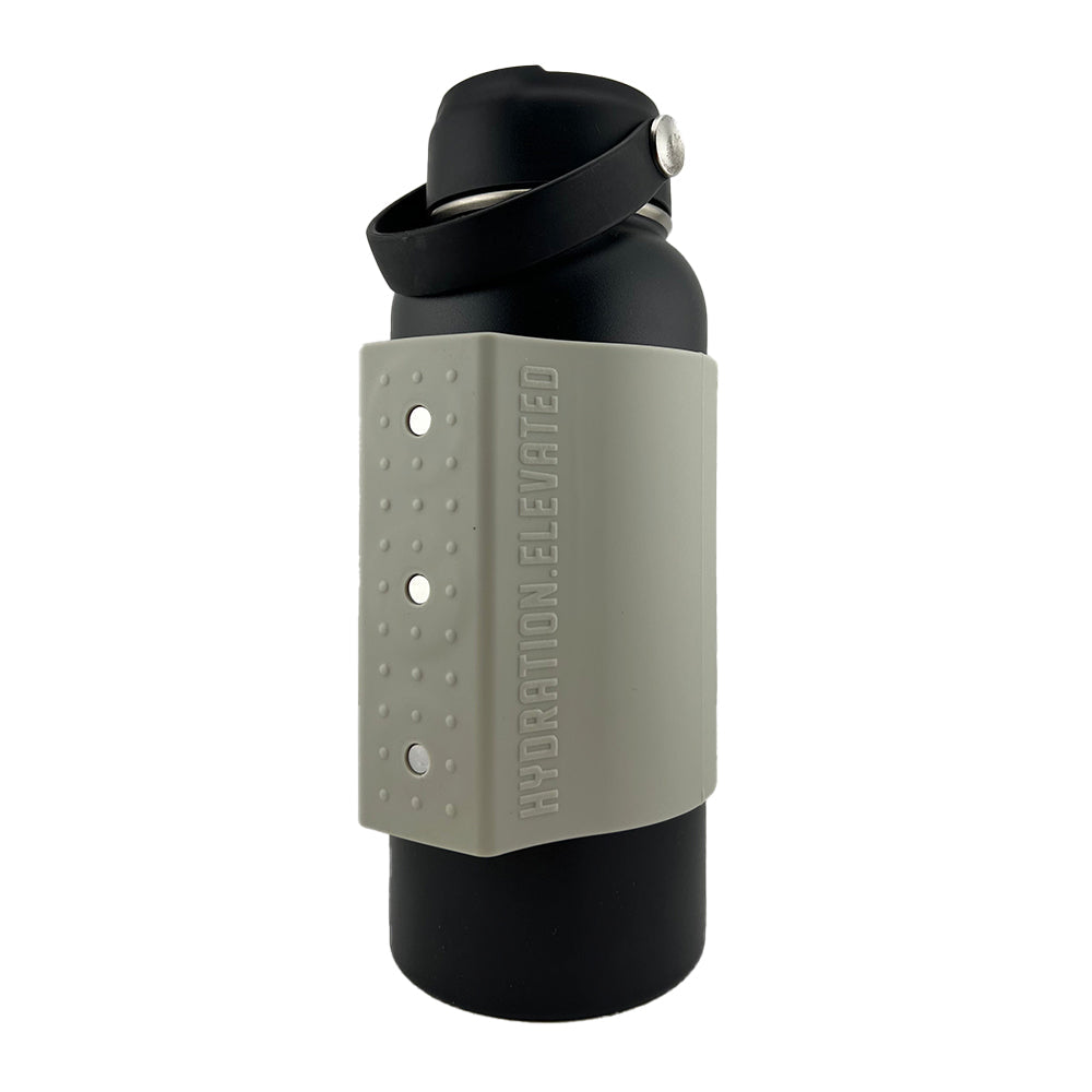 FUELSTATION Bottle: Gray Magnetic Sleeve