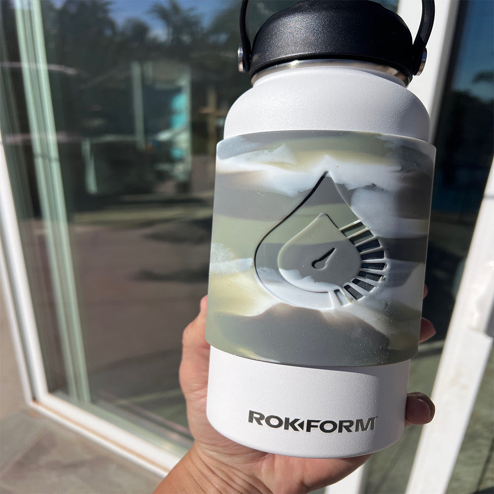 FUELSTATION Bottle: Snow Camo Magnetic Sleeve