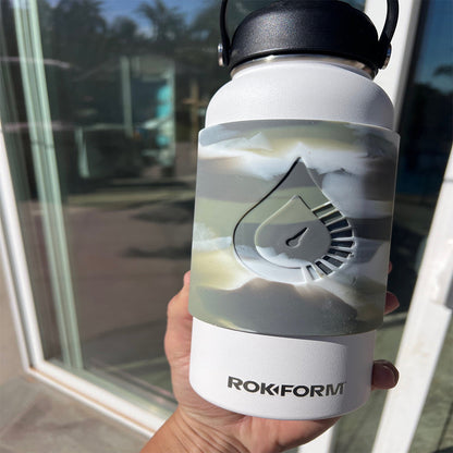 FUELSTATION Bottle: Snow Camo Magnetic Sleeve