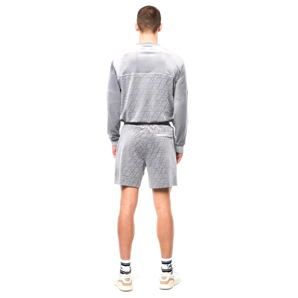 Sergio Tacchini Bandiera Debossed Velour Short | Sleet