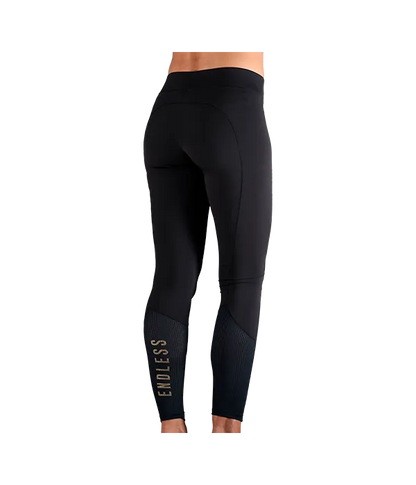 Mallas Endless Lift Negro/Dorado