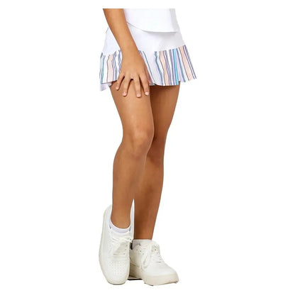 Girls Tennis Skort Fun Stripes
