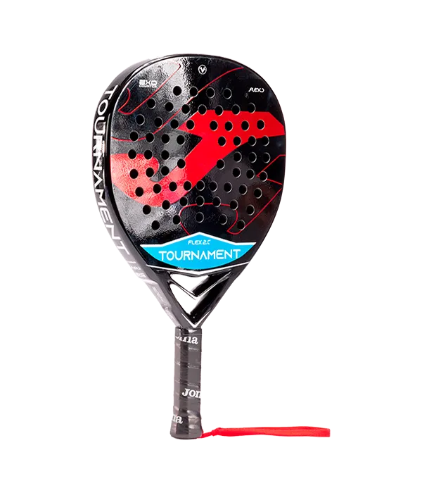 Joma Tournament Flex Negro/Rojo 2025 Padel Racket