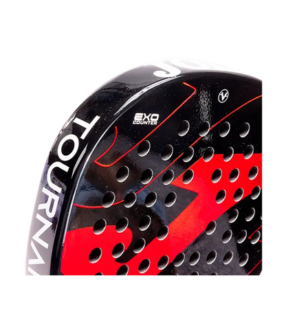 Joma Tournament Flex Negro/Rojo 2025 Padel Racket