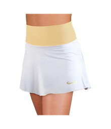 Falda Endless Lux Junior Blanco/Dorado