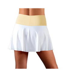 Falda Endless Lux Junior Blanco/Dorado