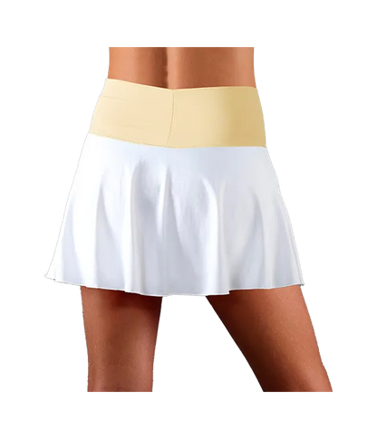 Falda Endless Lux Junior Blanco/Dorado