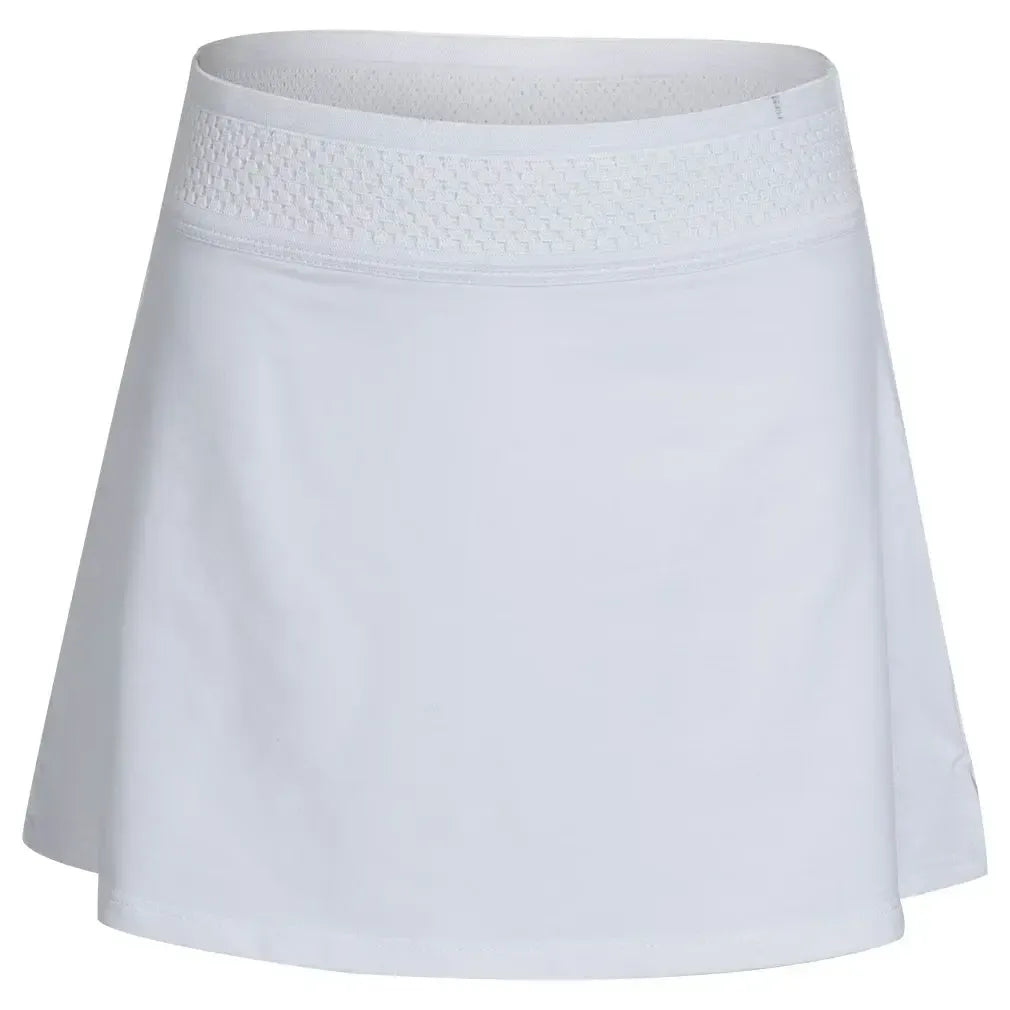 Girls' Tennis Skort White-Apparel-Sofibella-4113TRE-WHTU25-Tennis Express