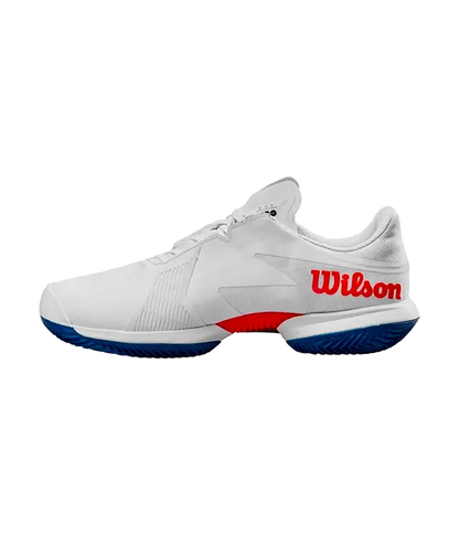 Padel Shoes Wilson Kaos Swift 1.5 Clay White/D V Blue/Wilson Red