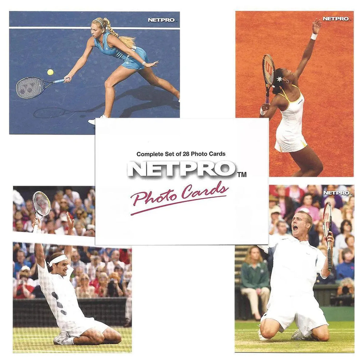 NETPRO Photo Edition Tennis Collector Card Set-Memorabilia-Netpro-4376-DEFAULT-L-Tennis Express