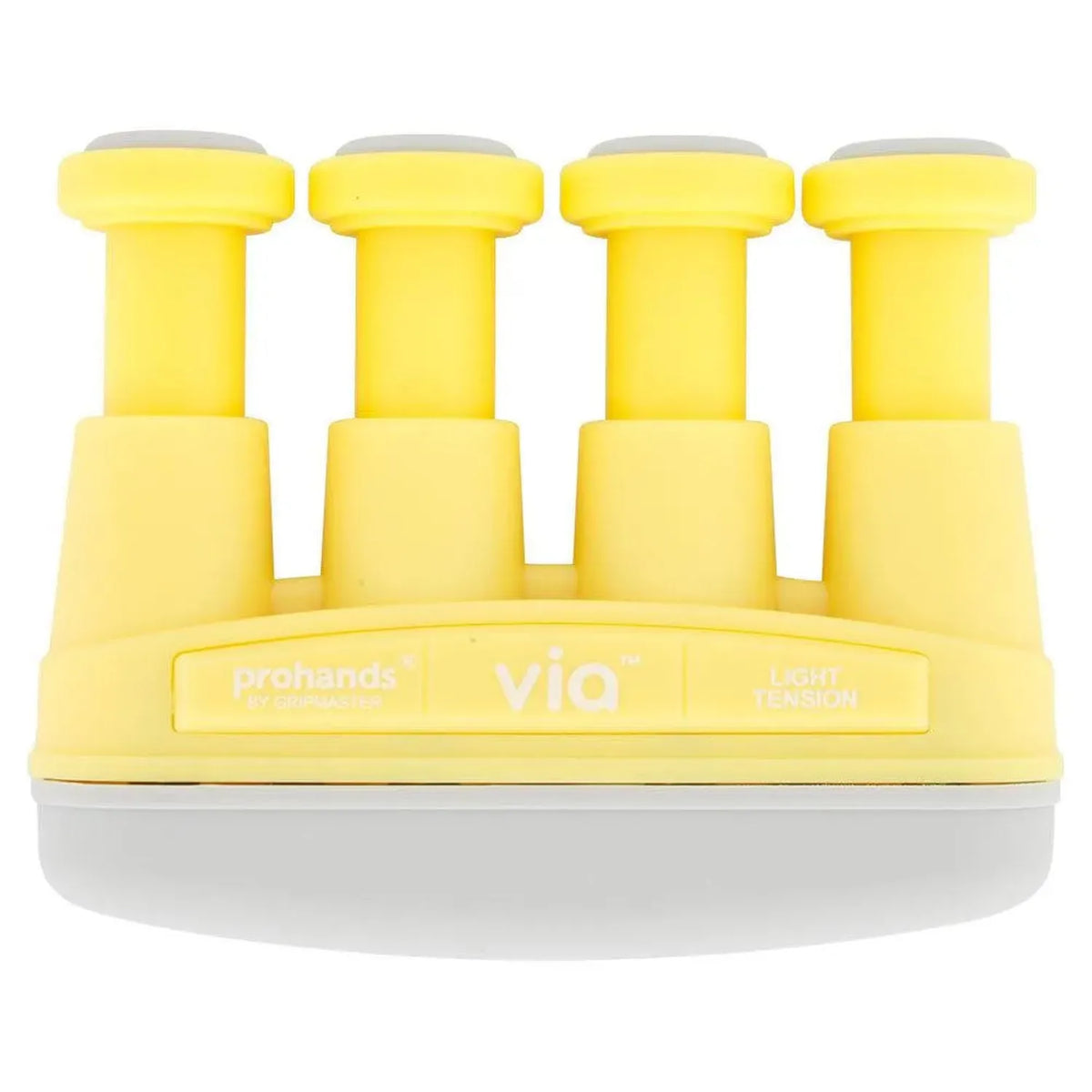 Pro Hands Via Hand Exerciser-Training Equipment-Gripmaster-43784-4LB_YELLOW-L-Tennis Express