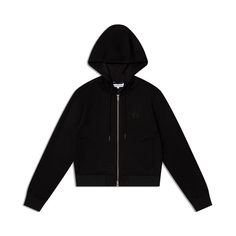 Sergio Tacchini Women's Camoscio Hoodie |  Black Beauty