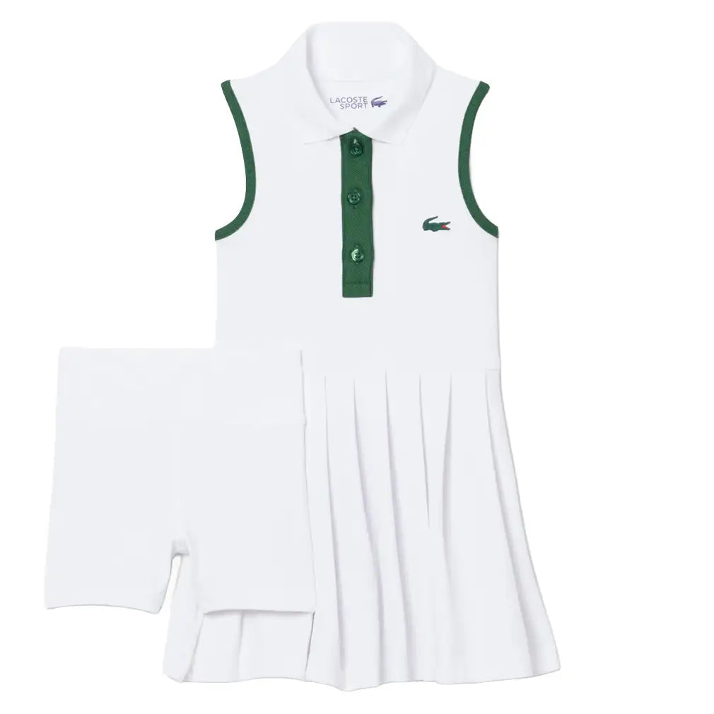 Girls' Heritage Pique Tennis Dress