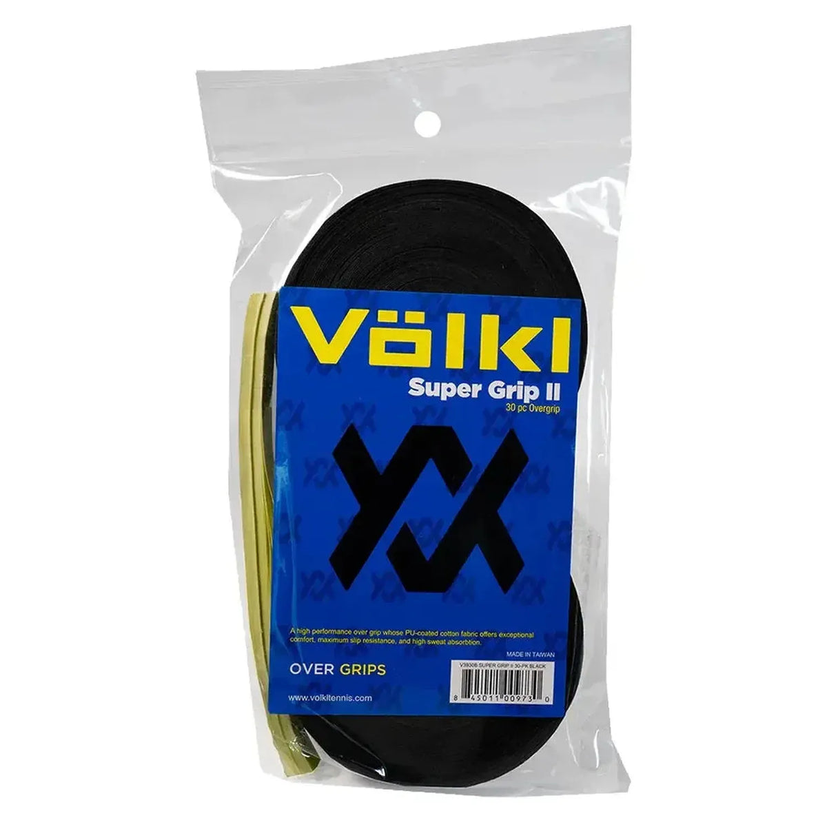 Super Grip II 30 Pack Black-Accessories-Volkl-44891-1-Tennis Express