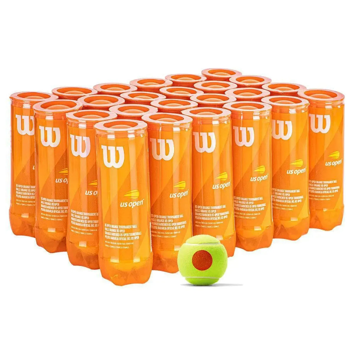US Open Orange Tournament Tennis Ball Case-Balls-Wilson-45036-DEFAULT-L-Tennis Express