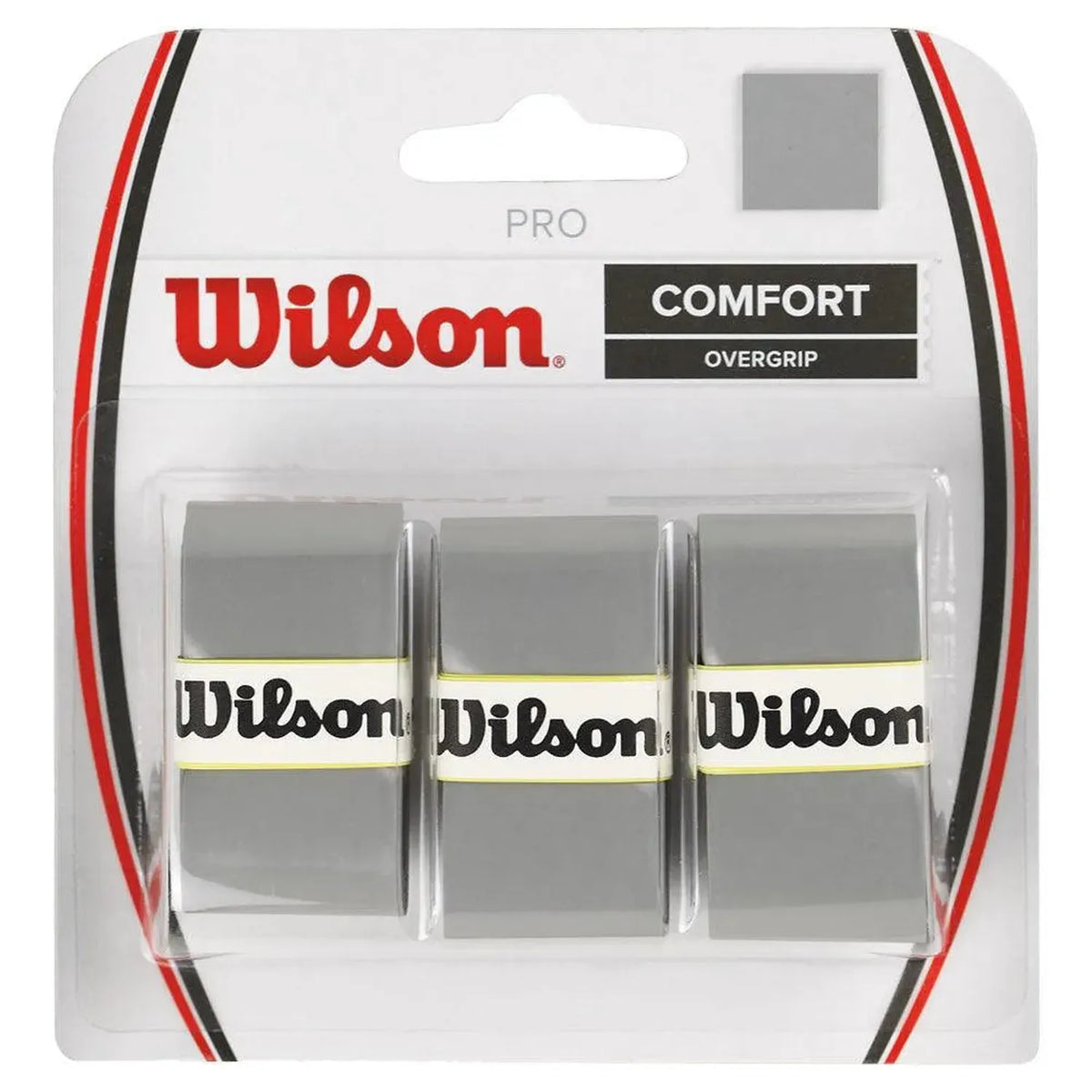 Pro Overgrip 3 Pack-Accessories-Wilson-45179-SILVER-L-Tennis Express