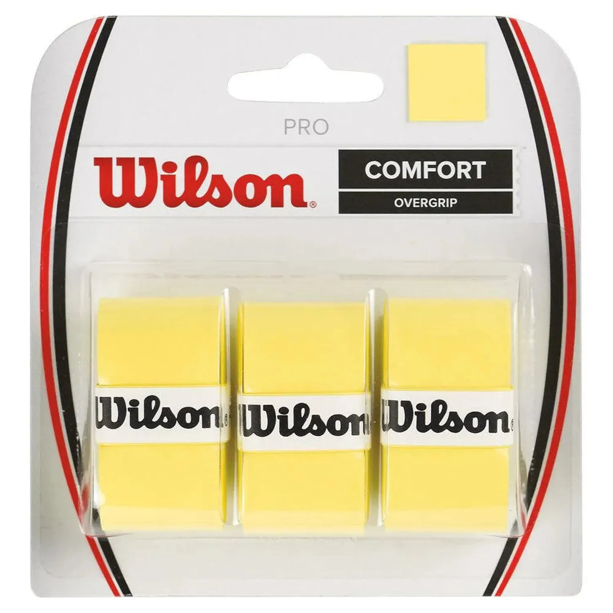 Pro Overgrip 3 Pack-Accessories-Wilson-45179-YELLOW-L-Tennis Express