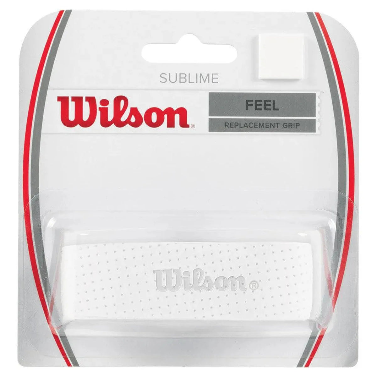 Sublime Replacement Tennis Grip-Accessories-Wilson-45187-WHITE-L-Tennis Express