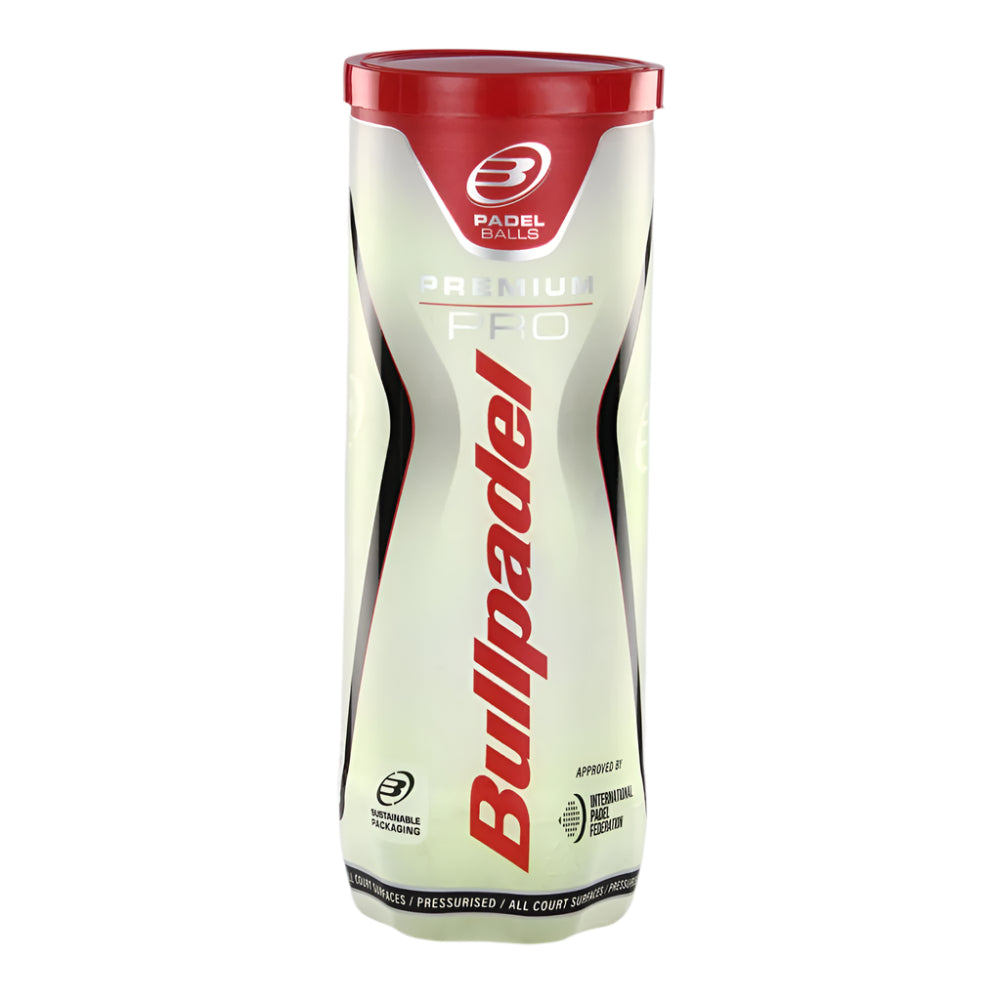 Bullpadel Padel Balls Premium Pro | 4x Can Bundle