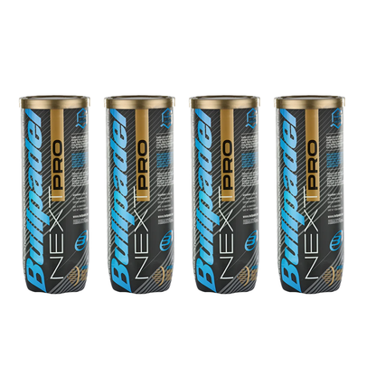 Bullpadel Padel Balls Next Pro | 4x Can Bundle