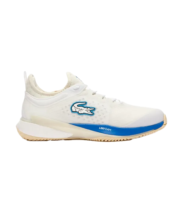 Padel Shoes Lacoste AGLT23 Lite CC Blanco/Azul