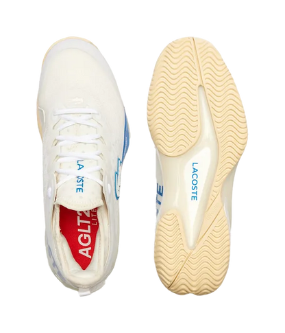 Padel Shoes Lacoste AGLT23 Lite CC Blanco/Azul