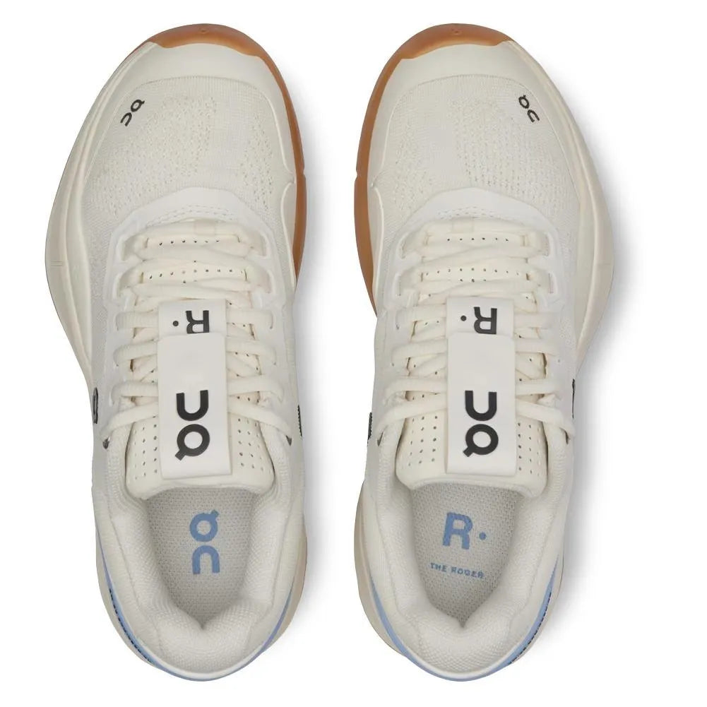 Women's THE ROGER Pro Tennis Shoes Ivory and Chambray