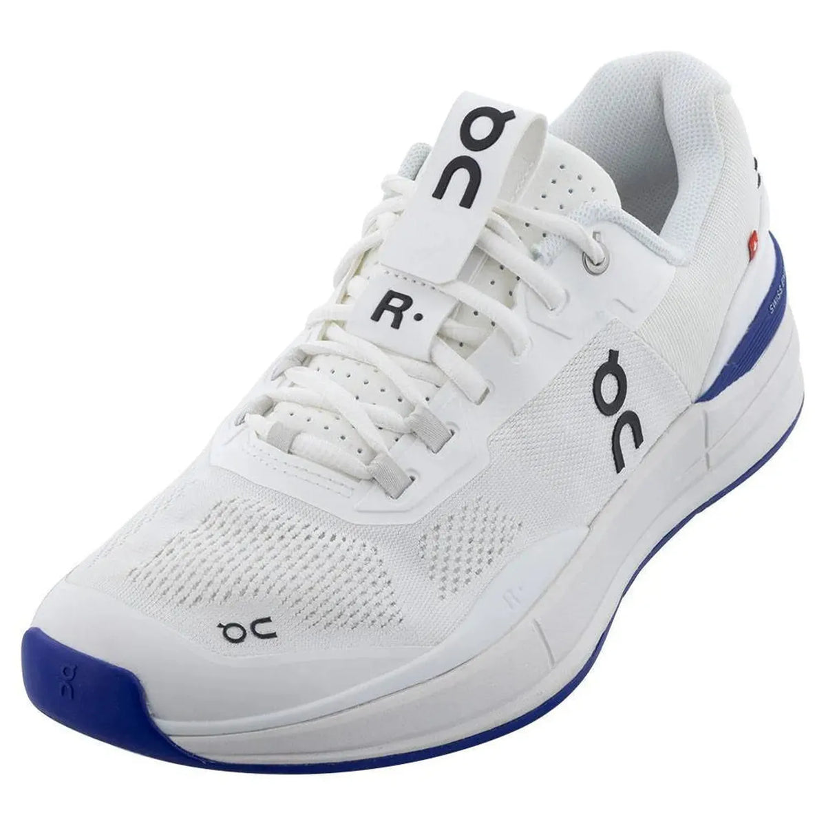 Men's Roger Pro Tennis Shoe White and Indigo-Footwear-On-48-98721-S23-Tennis Express