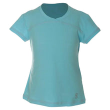 Girls' UV Colors Short Sleeve Tennis Top Babyboy-Apparel-Sofibella-4855BBY-S22-1-Tennis Express