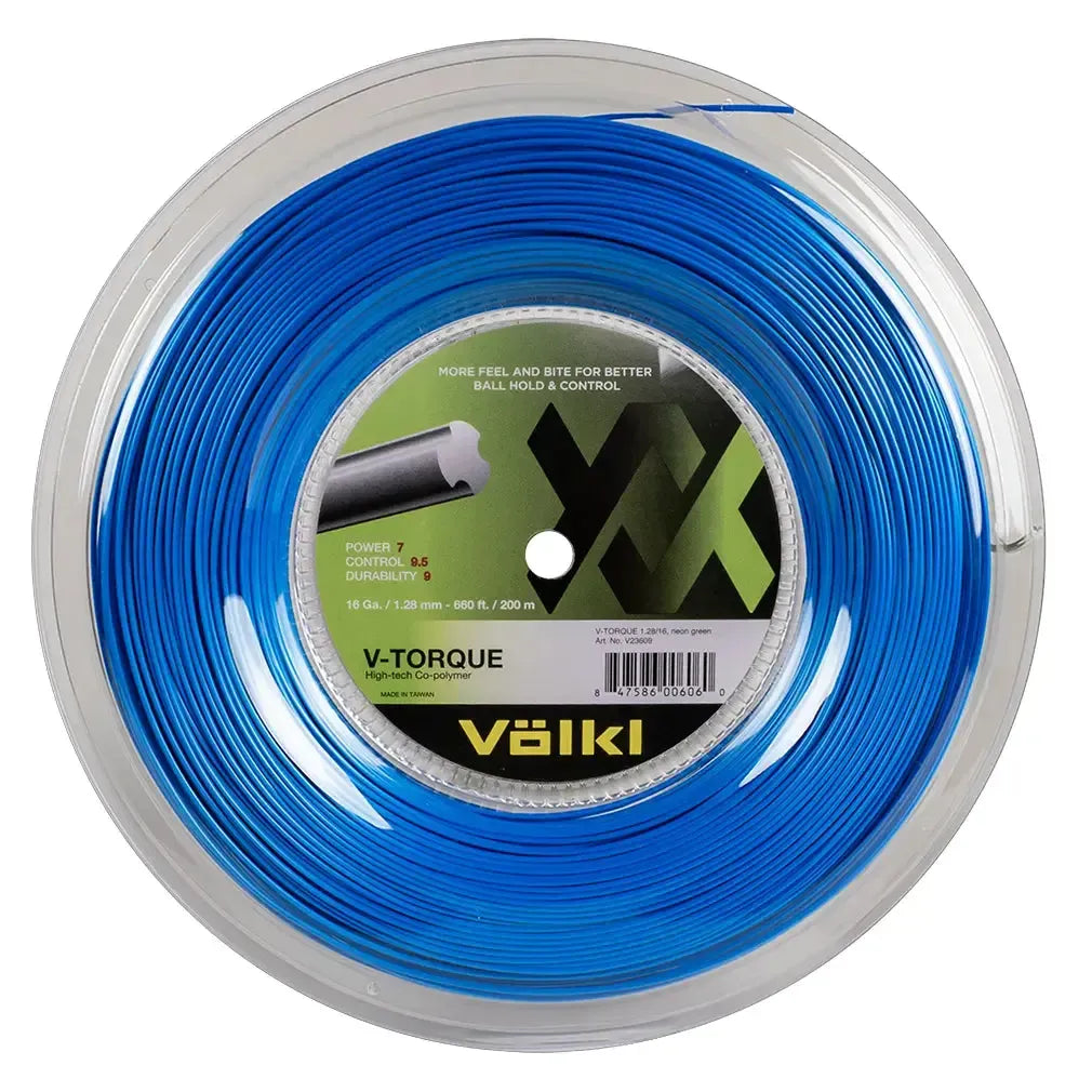 V-Torque Tennis String Reel Dark Blue-Strings-Volkl-496479-1-Tennis Express